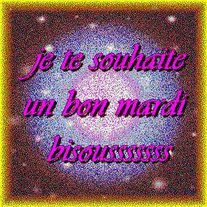 Gif animé je te souhaite un Bon mardi